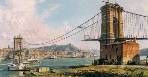 Roebling Bridge Toll Booth